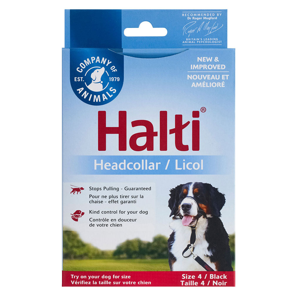Halti Dog Head Collar(黒)