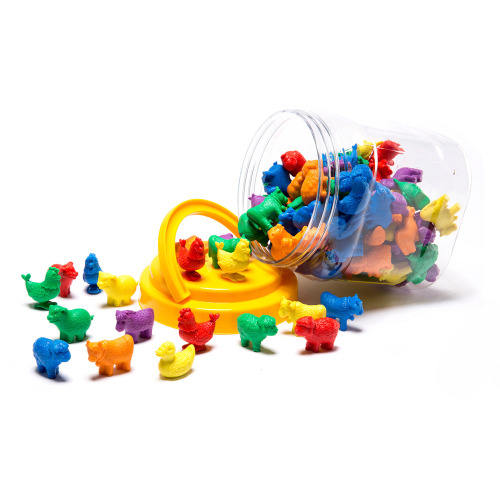 Learning Can Be Fun Farm Animal Counters