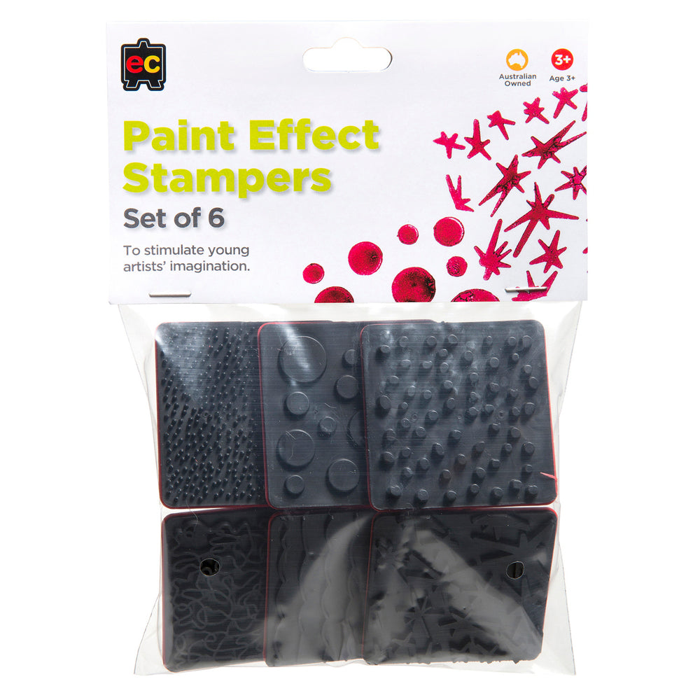 Paint Effect Stampers 6pk