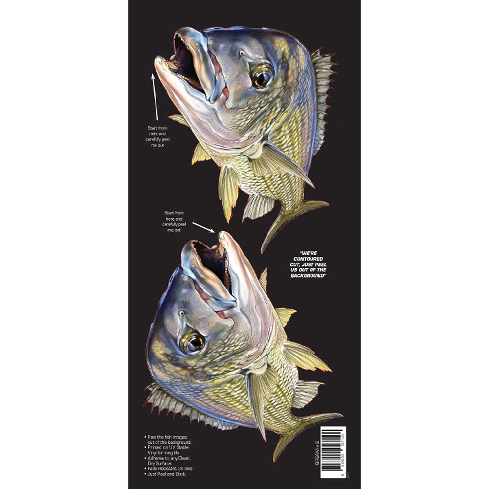 Retro stil dual båtfisk sticka (liten)