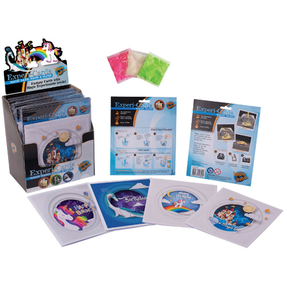 Wissenschaftliche Experimentkarten