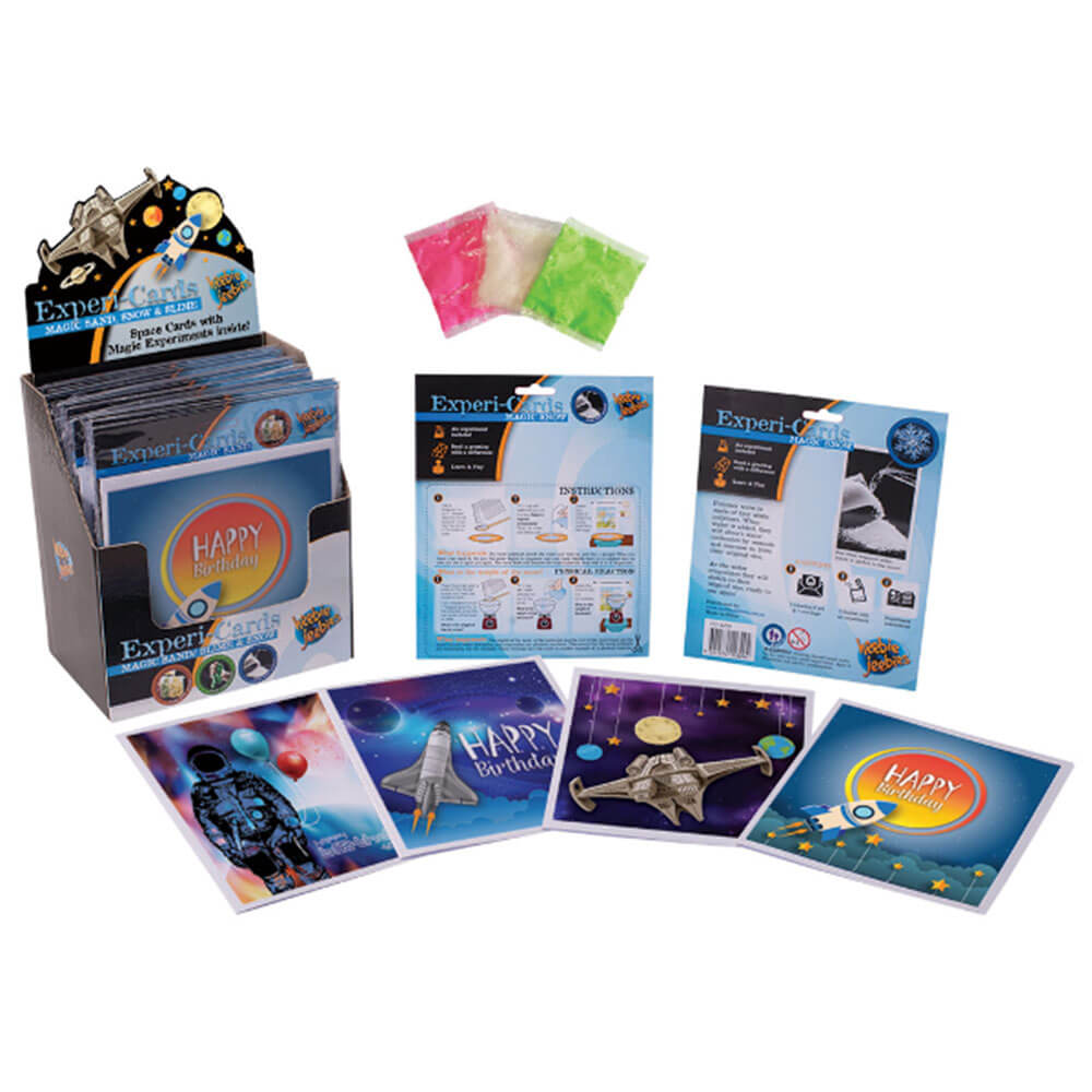 Wissenschaftliche Experimentkarten