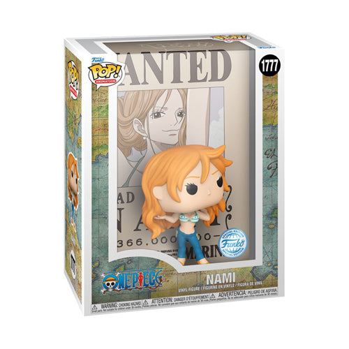 One Piece Nami Wanted Poster US Exclusive Pop! Cover