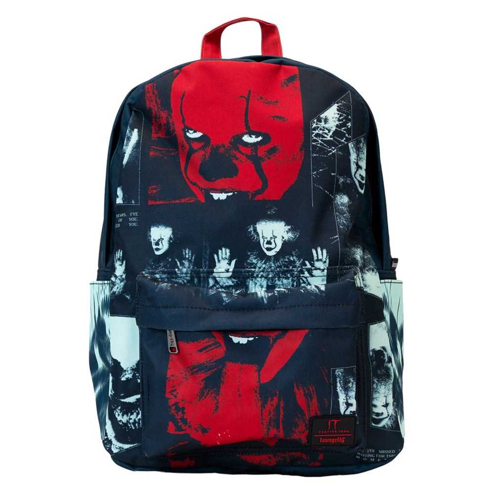 I Heart Horror IT (Pennywise) Nylon Full-Size Backpack