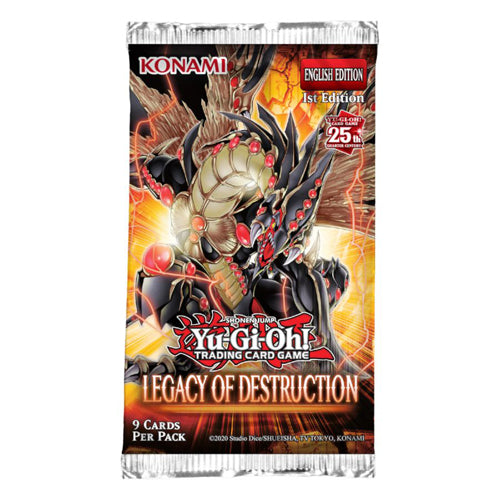 Yu-Gi-Oh! Legacy of Destruction Tripack Tuckbox