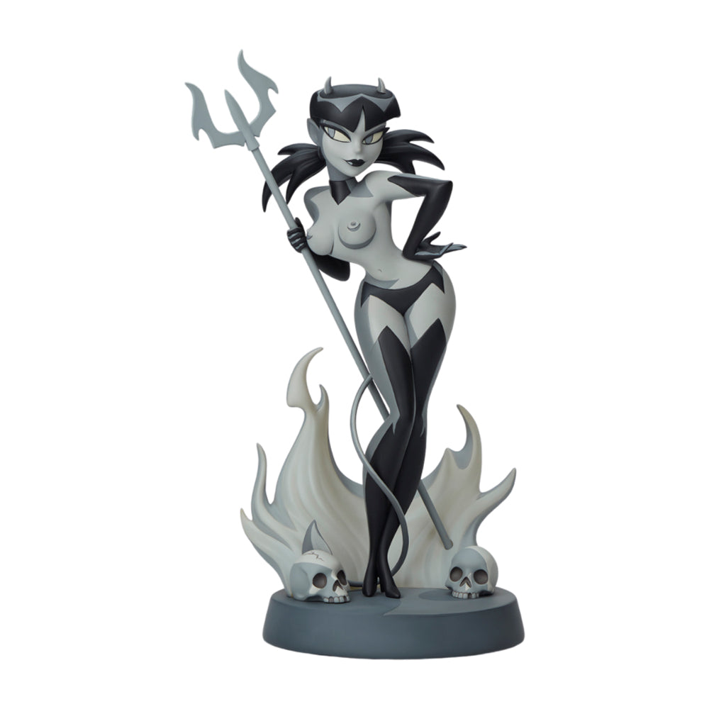 Shane Glines Devil Girl (Black & White) Statue