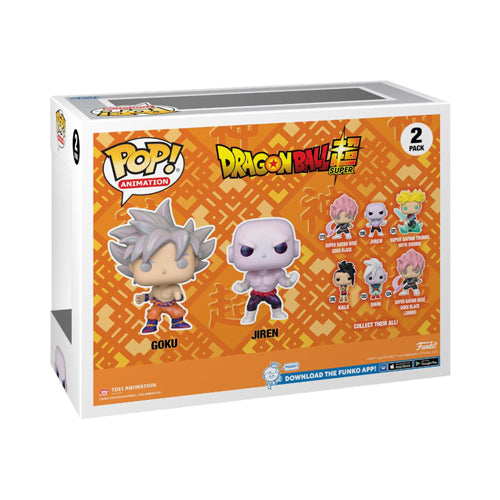 Dragonball Super Goku Vs Jiren US Pearlescent Pop! Vinyl 2pk