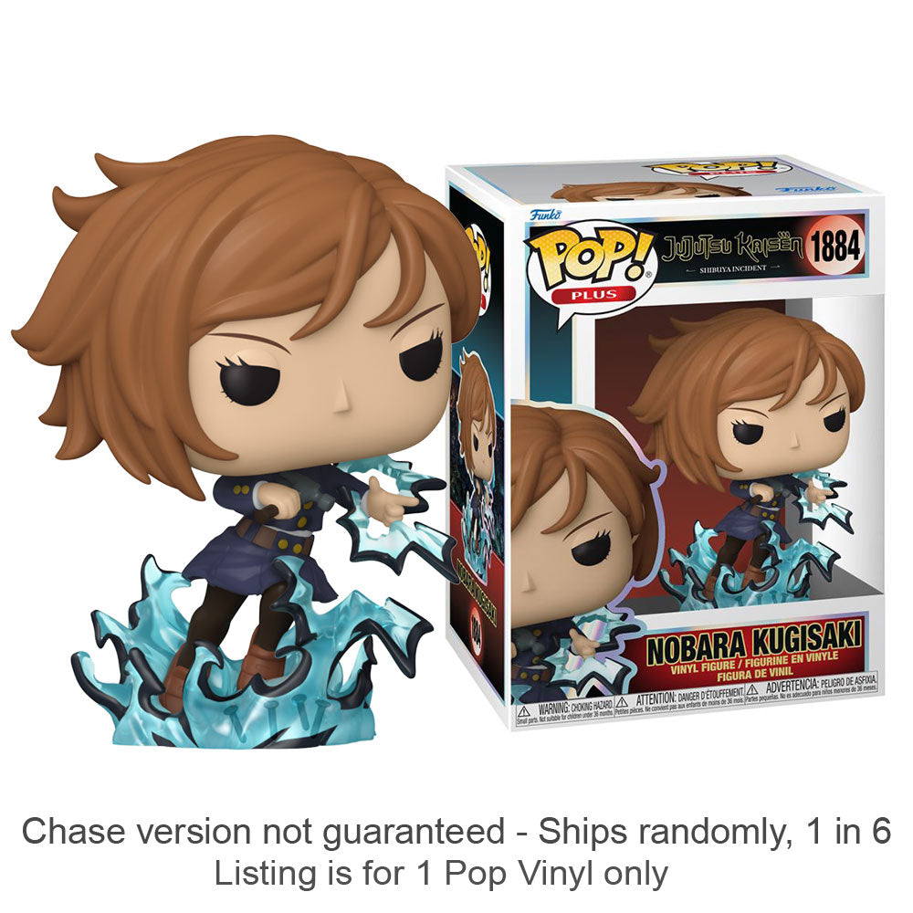Jujutsu Kaisen Nobara Kugisaki Pop! Plus Chase Ships 1 in 6