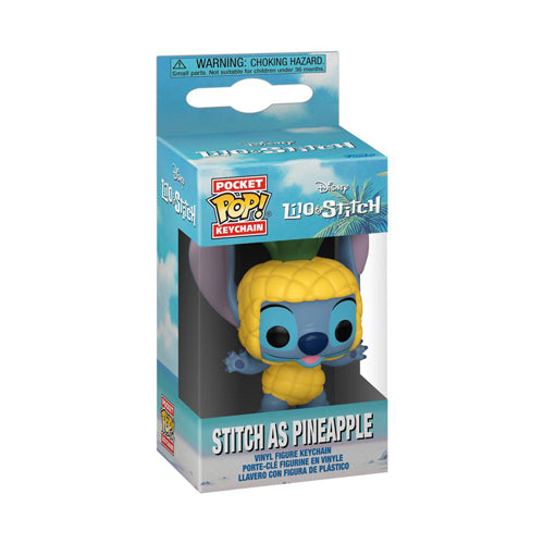 Lilo & Stitch Stitch as Pineapple Pop! Keychain