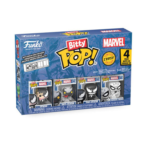 Spider-Man Venom Bitty Pop! 4-Pack