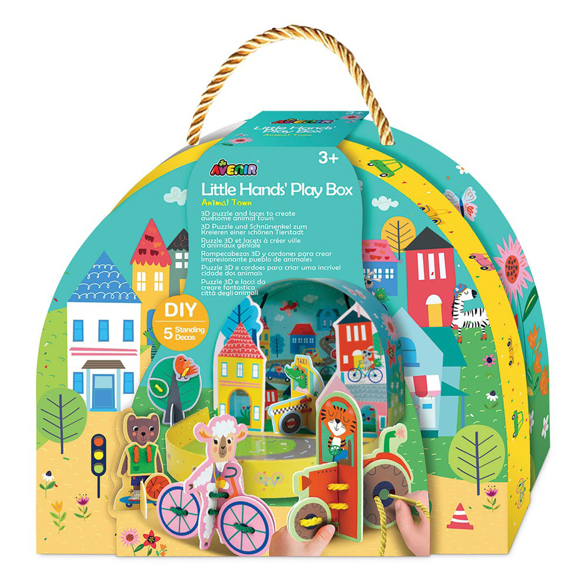 Avenir Animal Town Little Hands Play Box