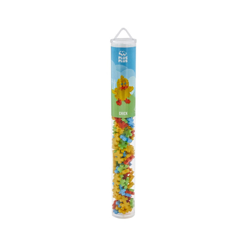 Plus-Plus Chick Building Blocks Tube 100pcs