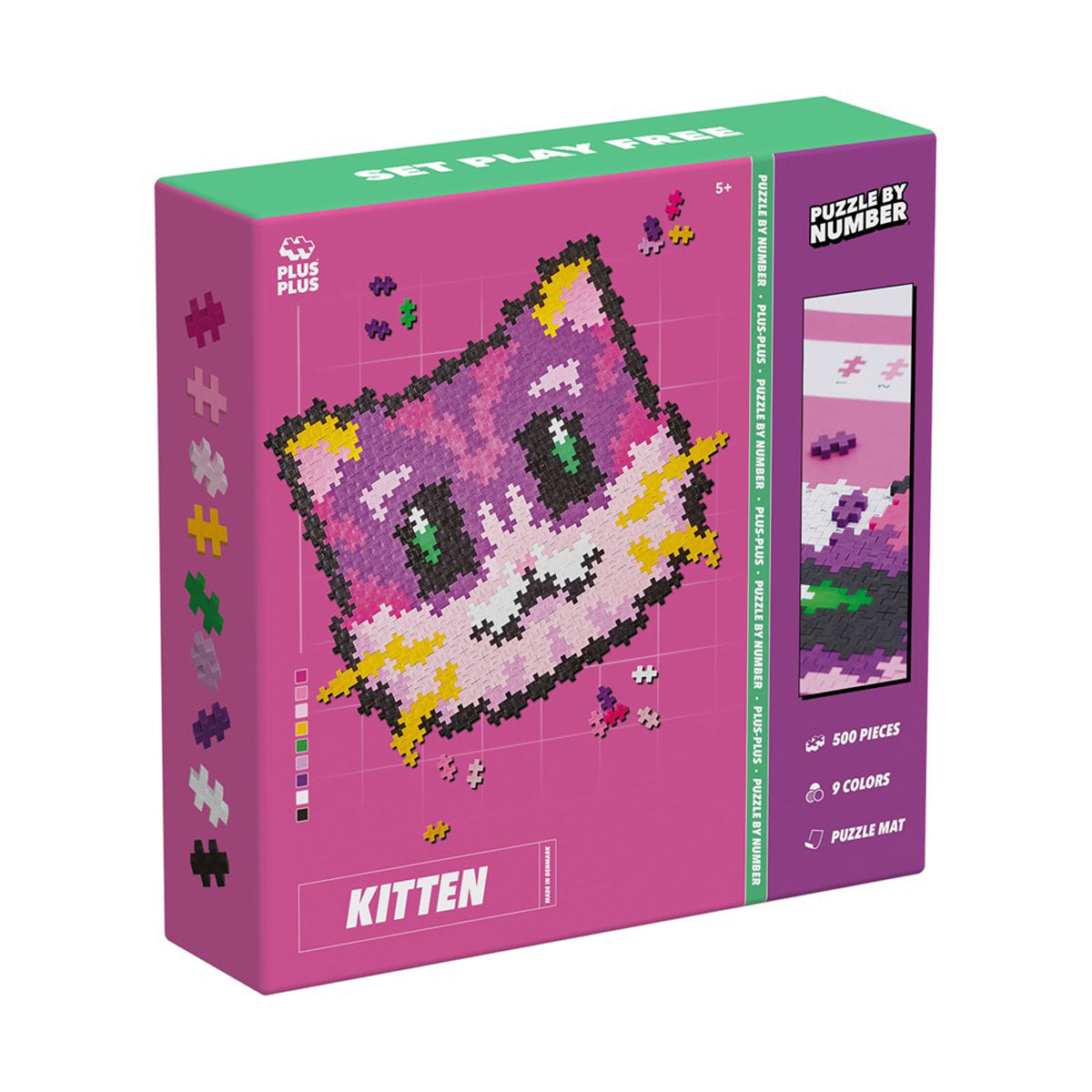 Plus-Plus Puzzle by Number 500pcs