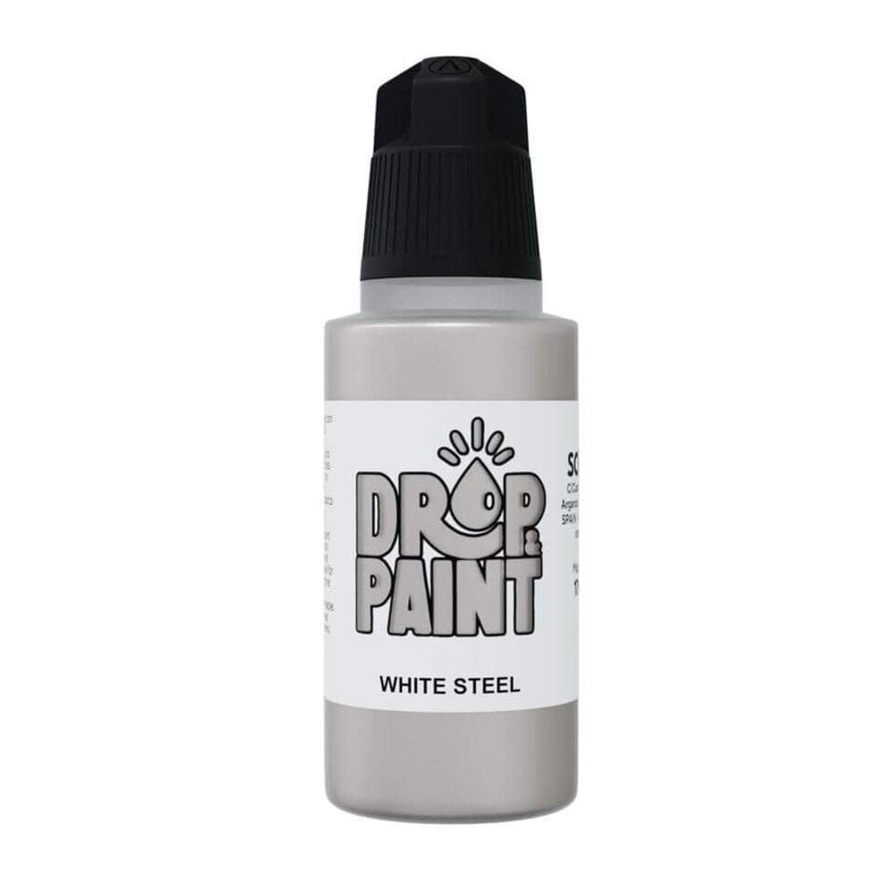 Scale 75 Drop and Paints Acrylic Paint 17mL (Steel)