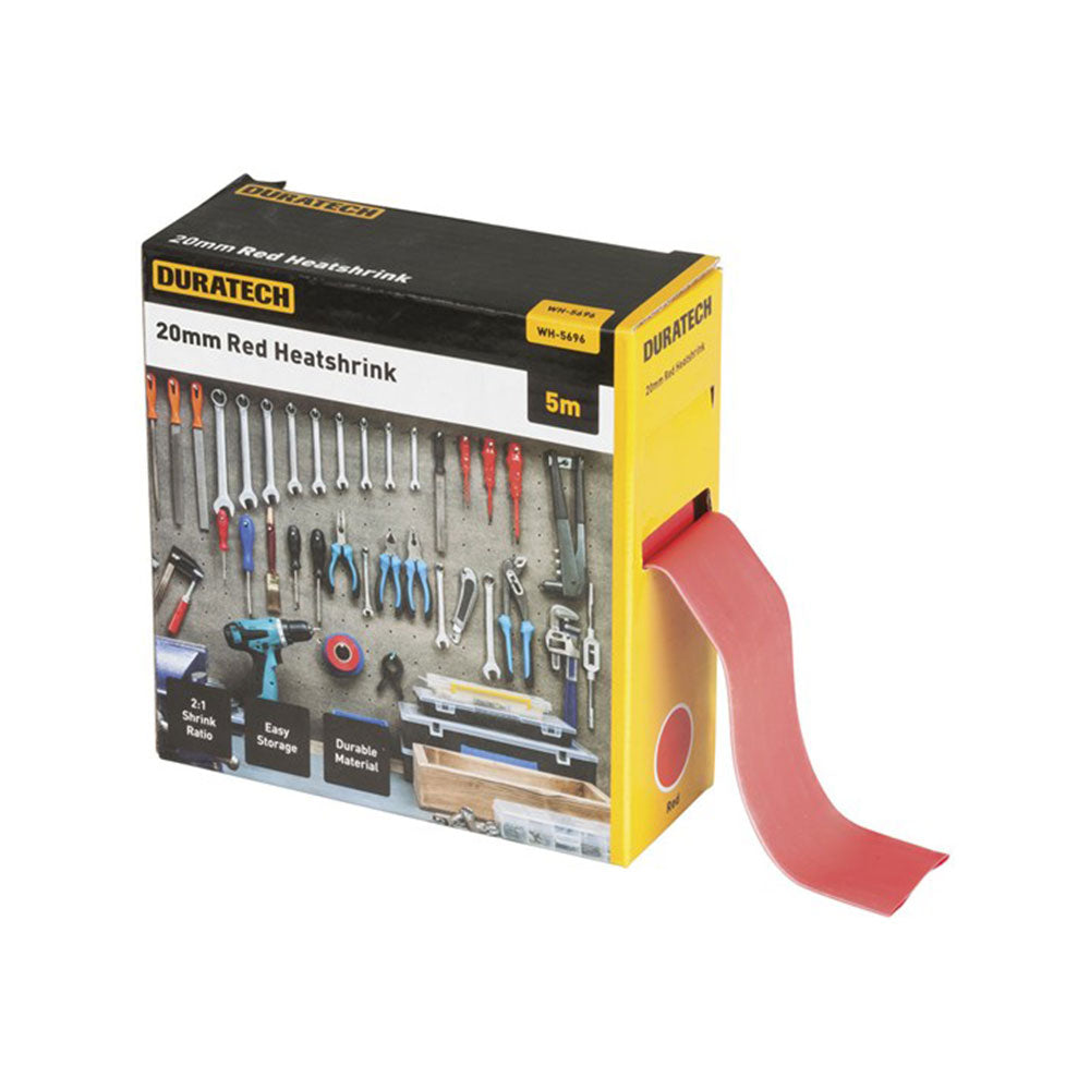2:1 Heatshrinkチューブ5m(赤)