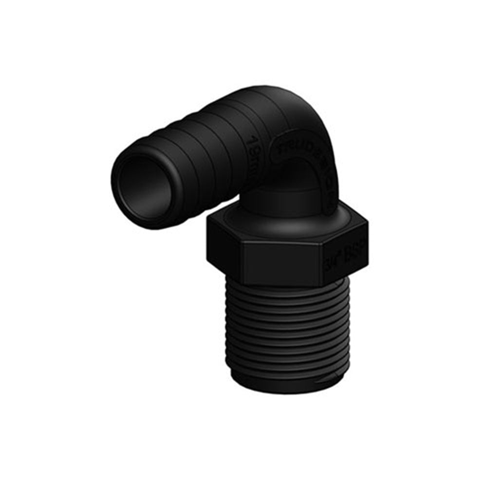 BSP-Winkelschlauchanschluss mit Außengewinde