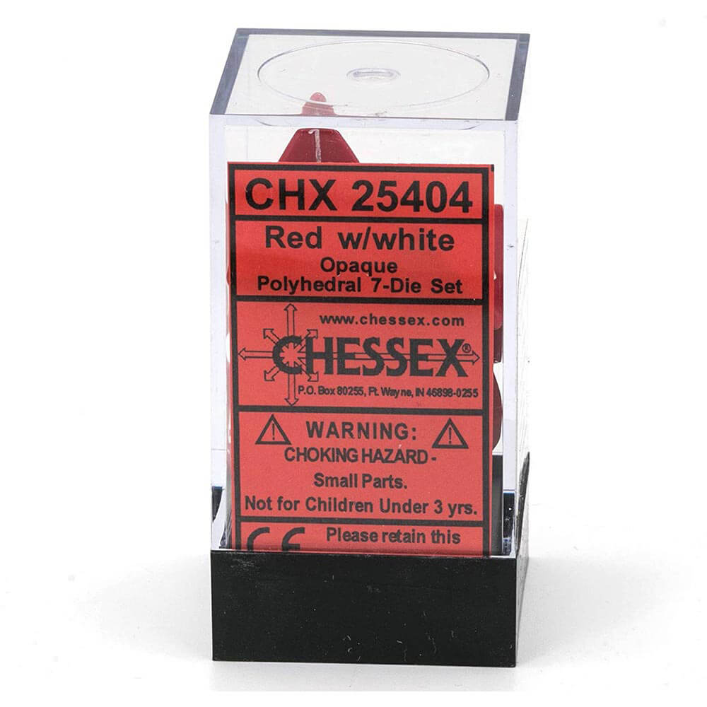 d7ダイスサイコロの不透明ポリフ(7サイコロ)