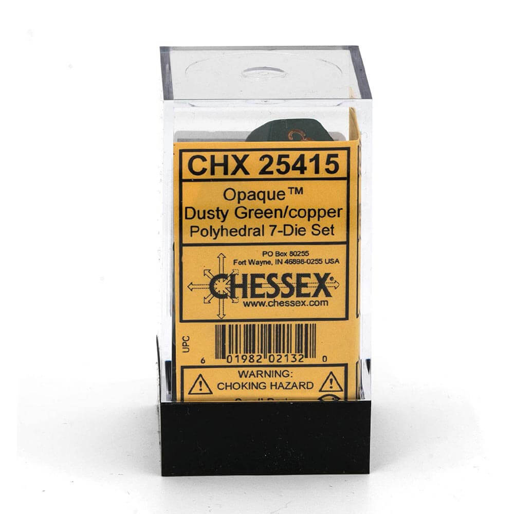 d7ダイスサイコロの不透明ポリフ(7サイコロ)