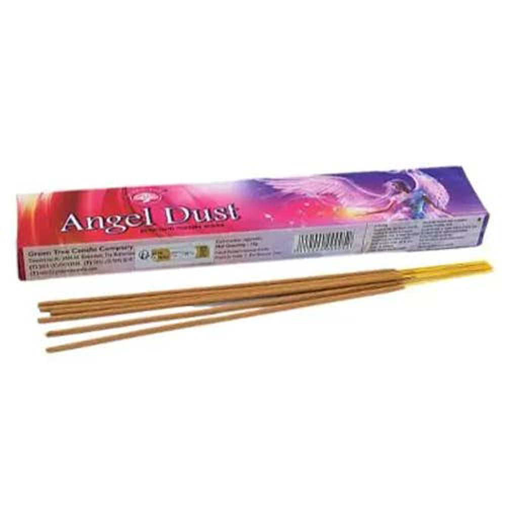 Angel Love Incense 15g Sticks Green Tree