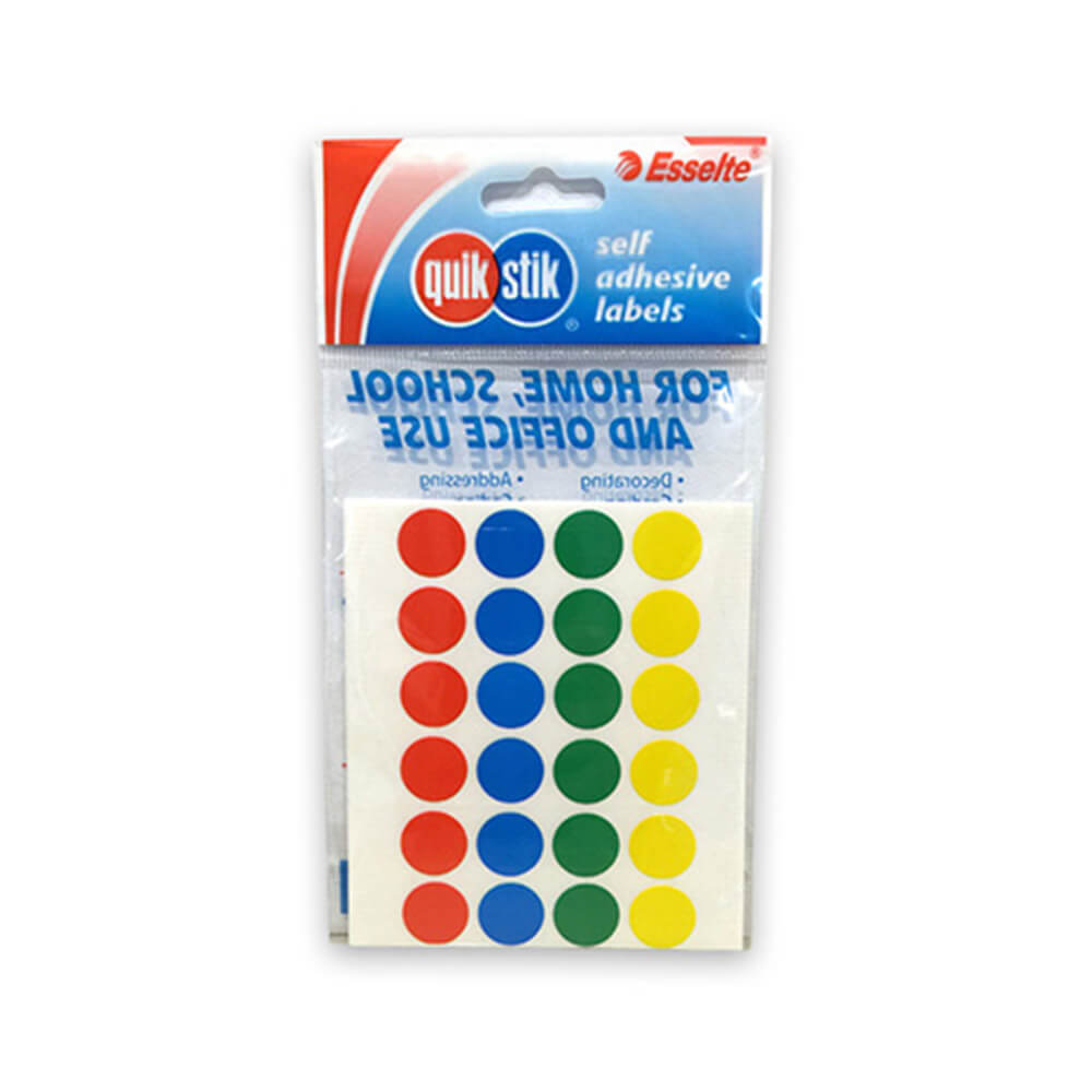 Etykieta Quik Stik Multi Dot (paczka 10)