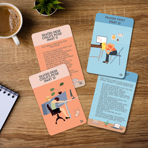 Gift Republic Yoga At Your Desk Card Packs