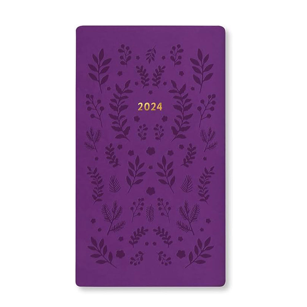 Letts 2024 Woodland Medium Pocket Week na widok dziennika