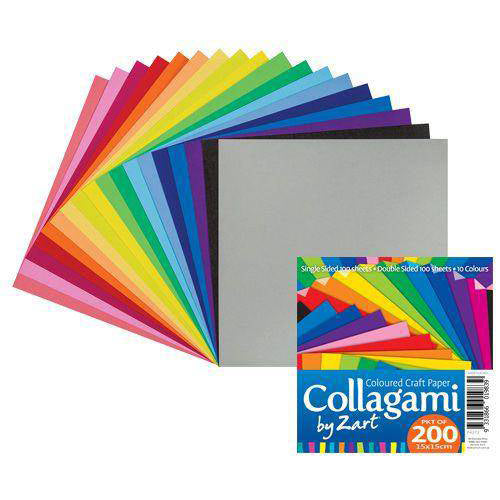 Collagami Craft Paper 200pcs