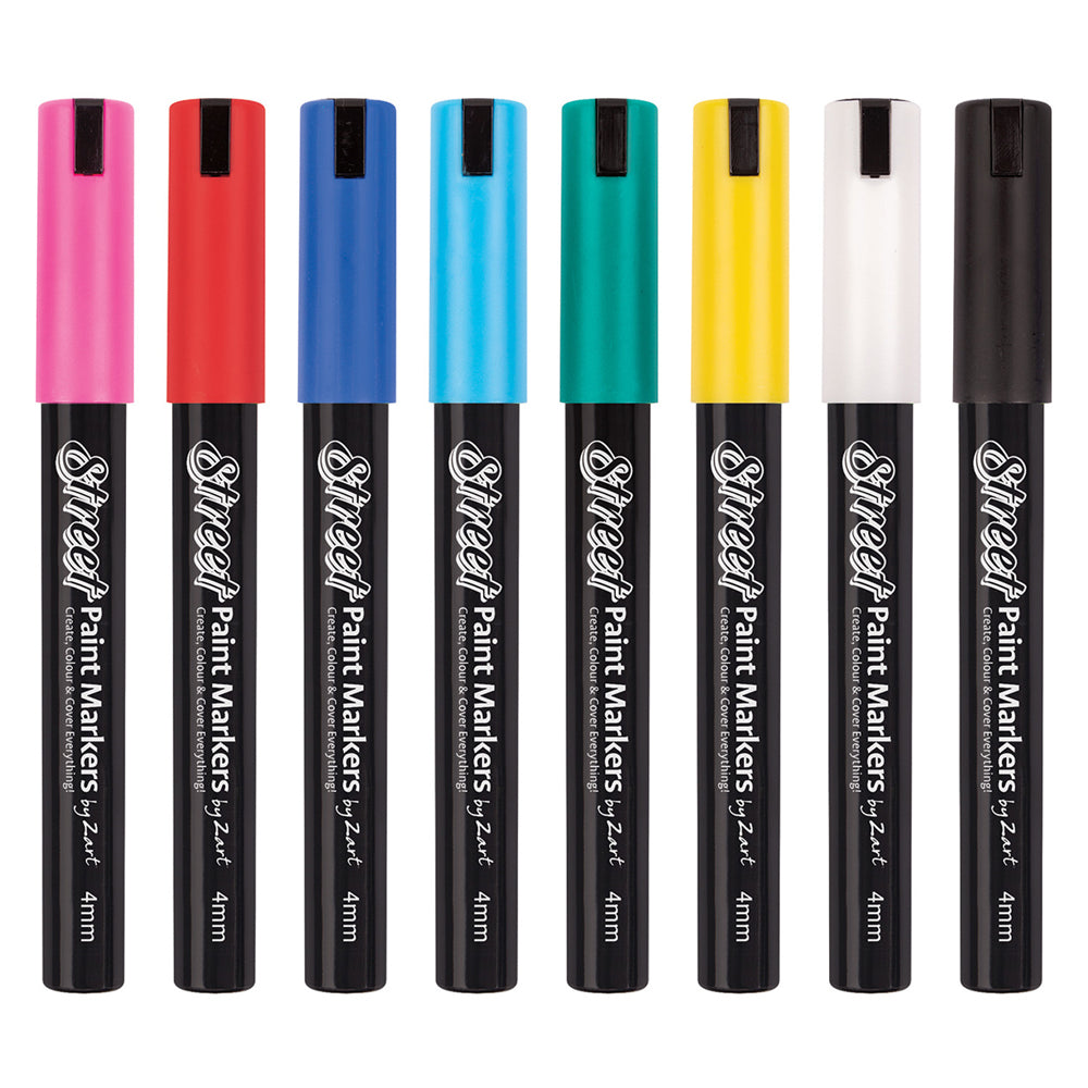 Zart Street Paint Marker 8pcs