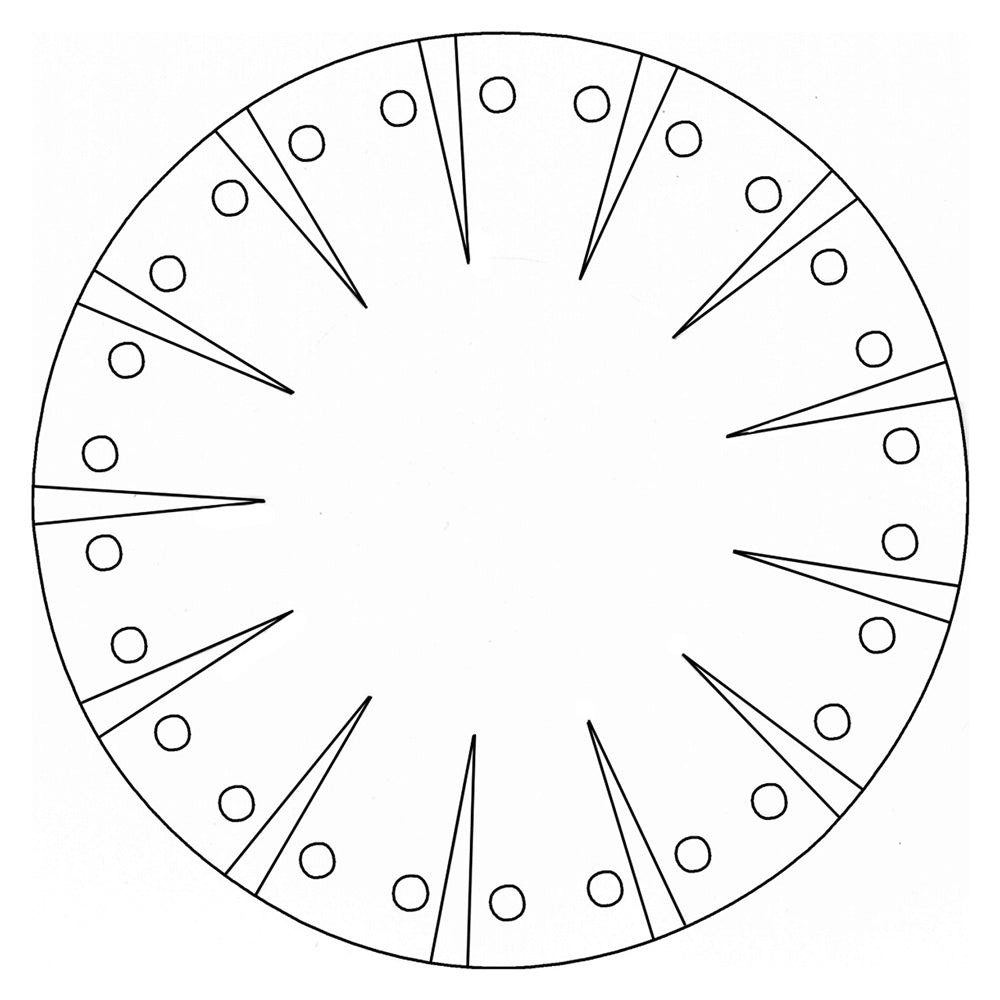 Cardboard Weaving Base 10pk