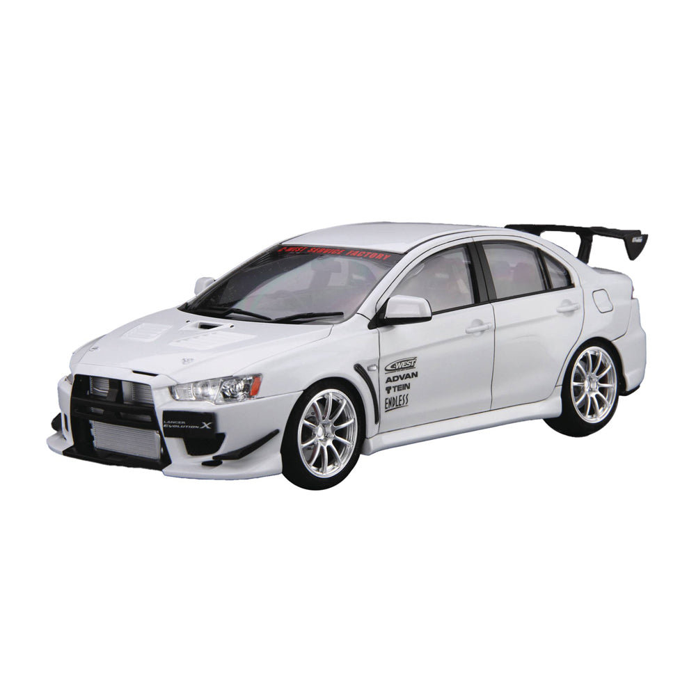Mitsubishi C-West CZ4A Lancer Evolution X '07 1/24 Scale