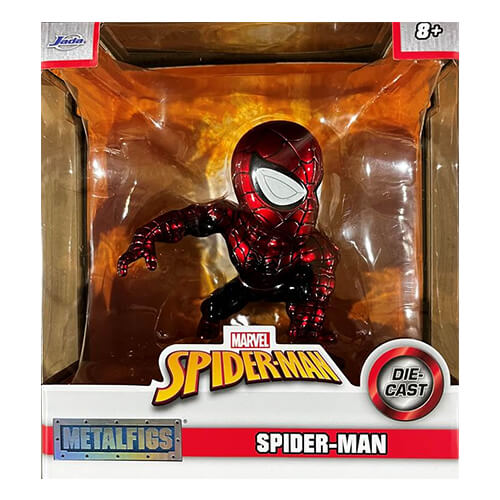 Metales de 4 "de Spider-Man Red / Black 4"