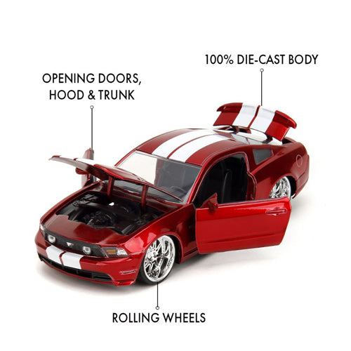 Big Time Muscle 2010 Ford Mustang GT 1:24 Scale Vehicle
