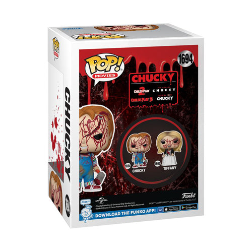 Bride of Chucky Chucky (Battle Damaged) Pop!