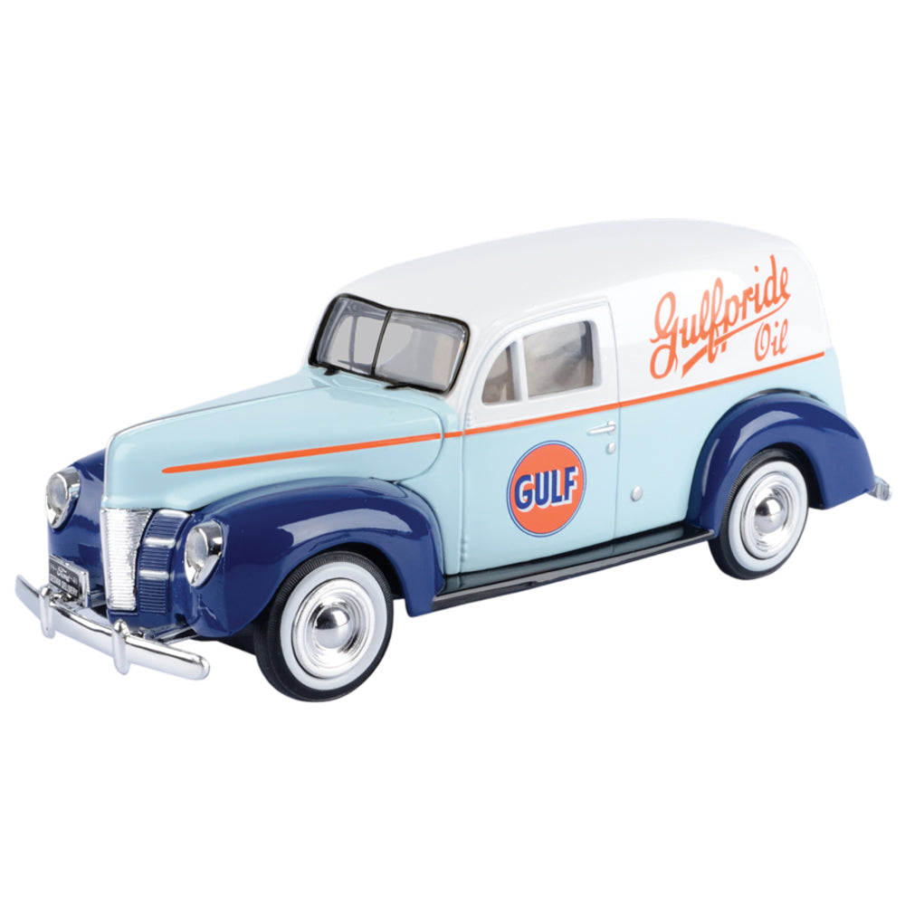Gulf Collection 1940 Ford Sedan Delivery w/ Gulf Livery 1:24