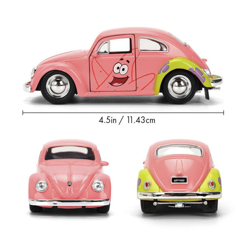 Spongebob Squarepants 1:32 1959 VW Beetle Diecast Vehicle