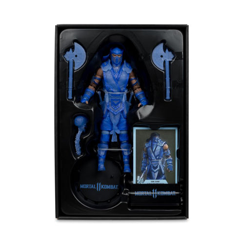 Mortal Kombat II Sub-Zero Glow-in-the-Dark Gold Label 7"