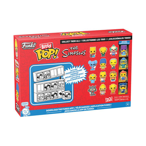 The Simpsons Scratchy Bitty Pop! 4-Pack