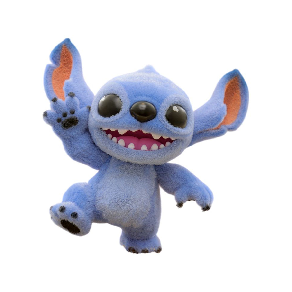 Lilo & Stitch (2025) Stitch w/Velvet Hair Standing Cosbaby