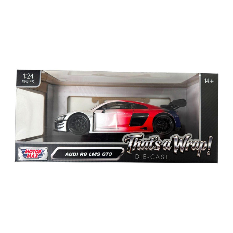 That’s A Wrap! 1:24 Audi R8 Lms Gt3 Die-Cast Vehicle