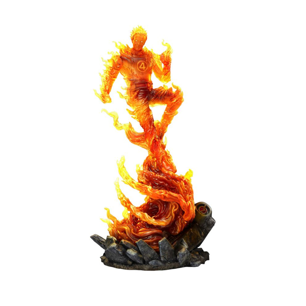 The Fantastic Four: First Steps Human Torch 1:10 Statue