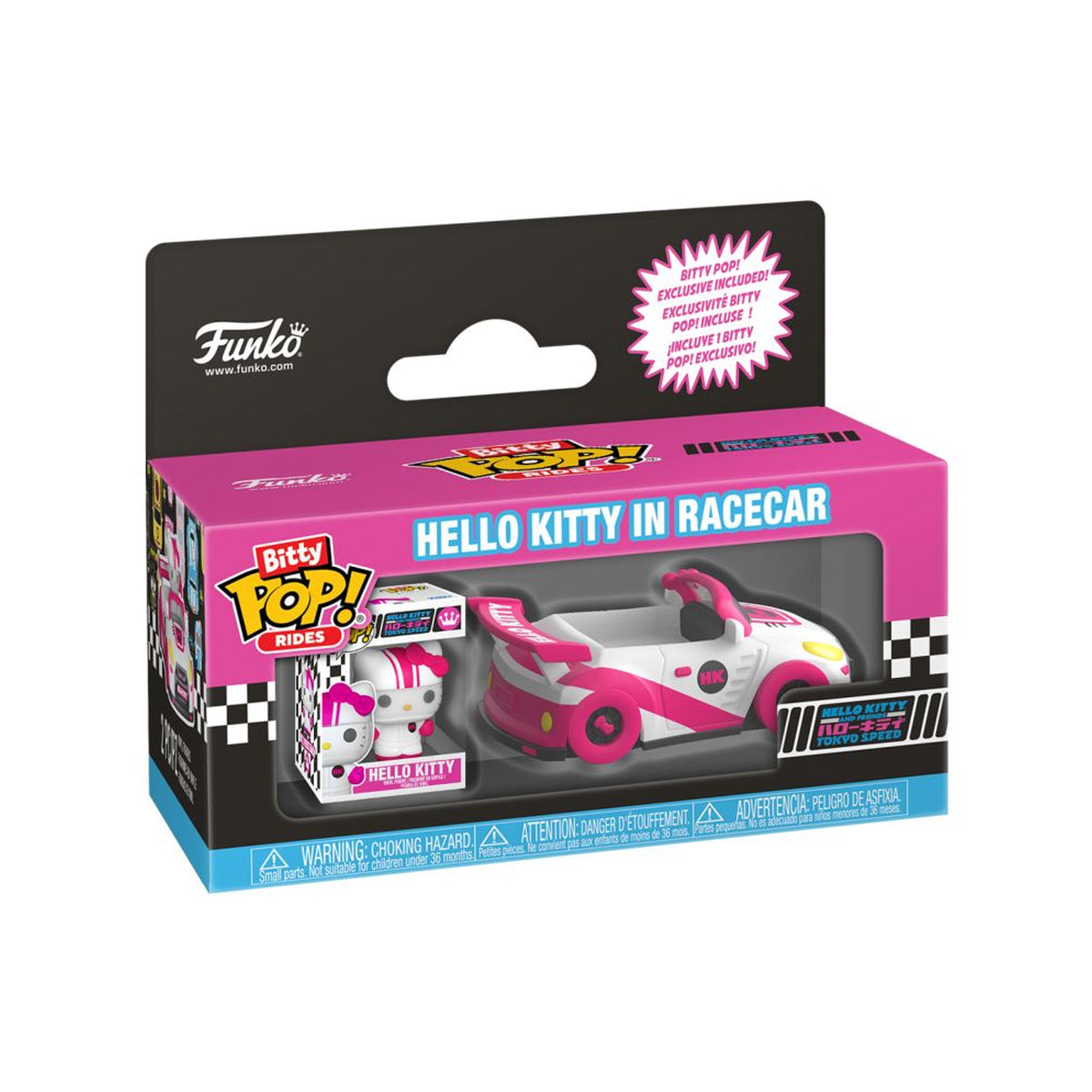 Hello Kitty w/Racecar Bitty Pop! Ride