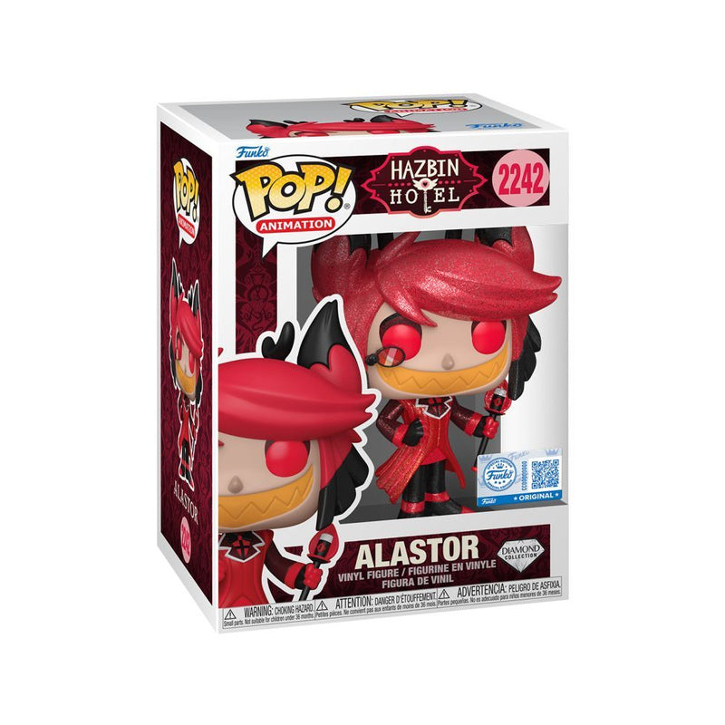 Hazbin Hotel Alastor US Exclusive Diamond Glitter Pop! Vinyl