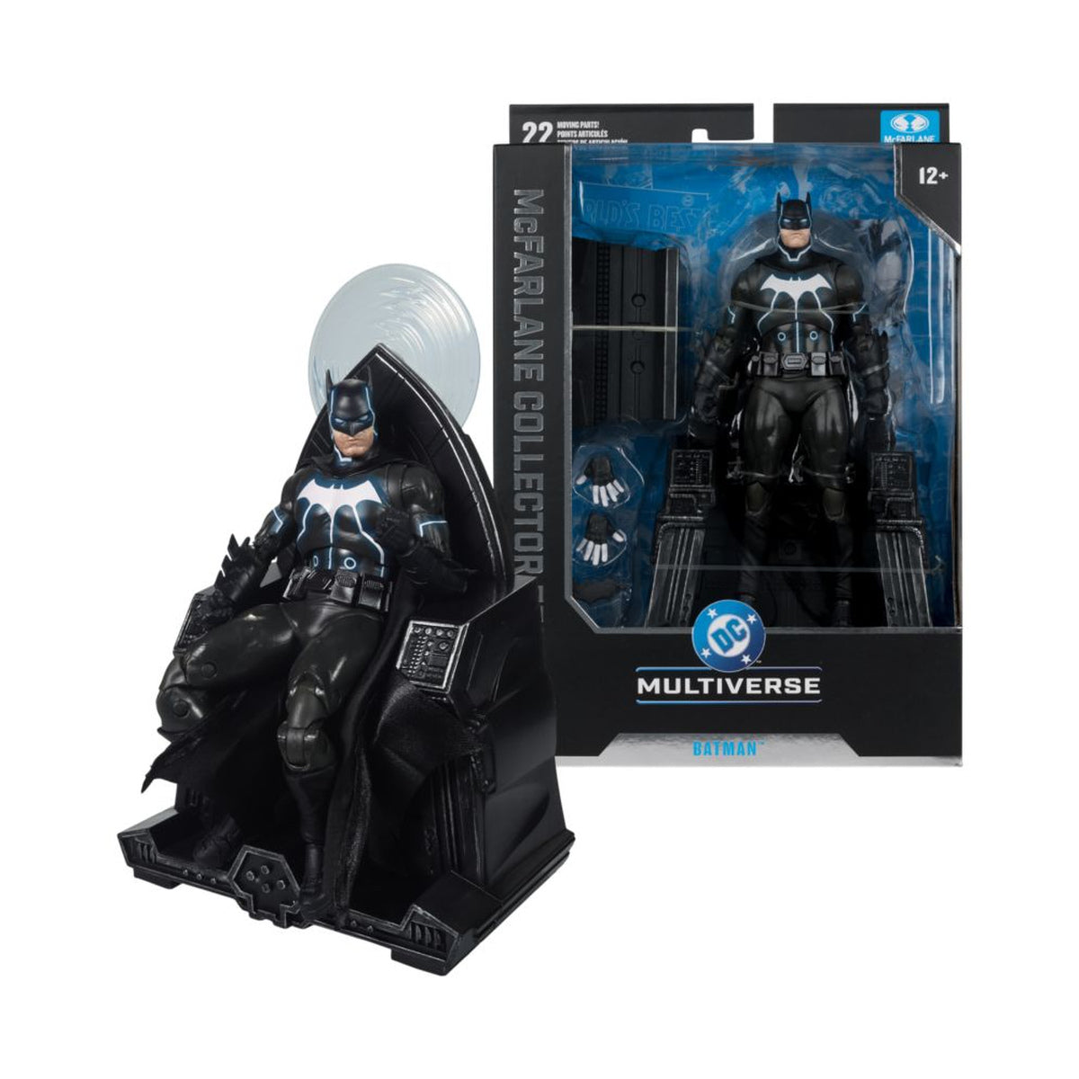 #47 Batman w/  Mobius Chair 7" Collector Edition Figure