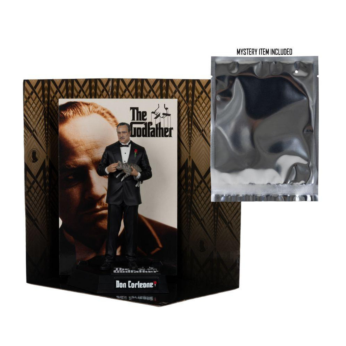 The Godfather Don Corleone Movie Maniacs 6" Posed Figure