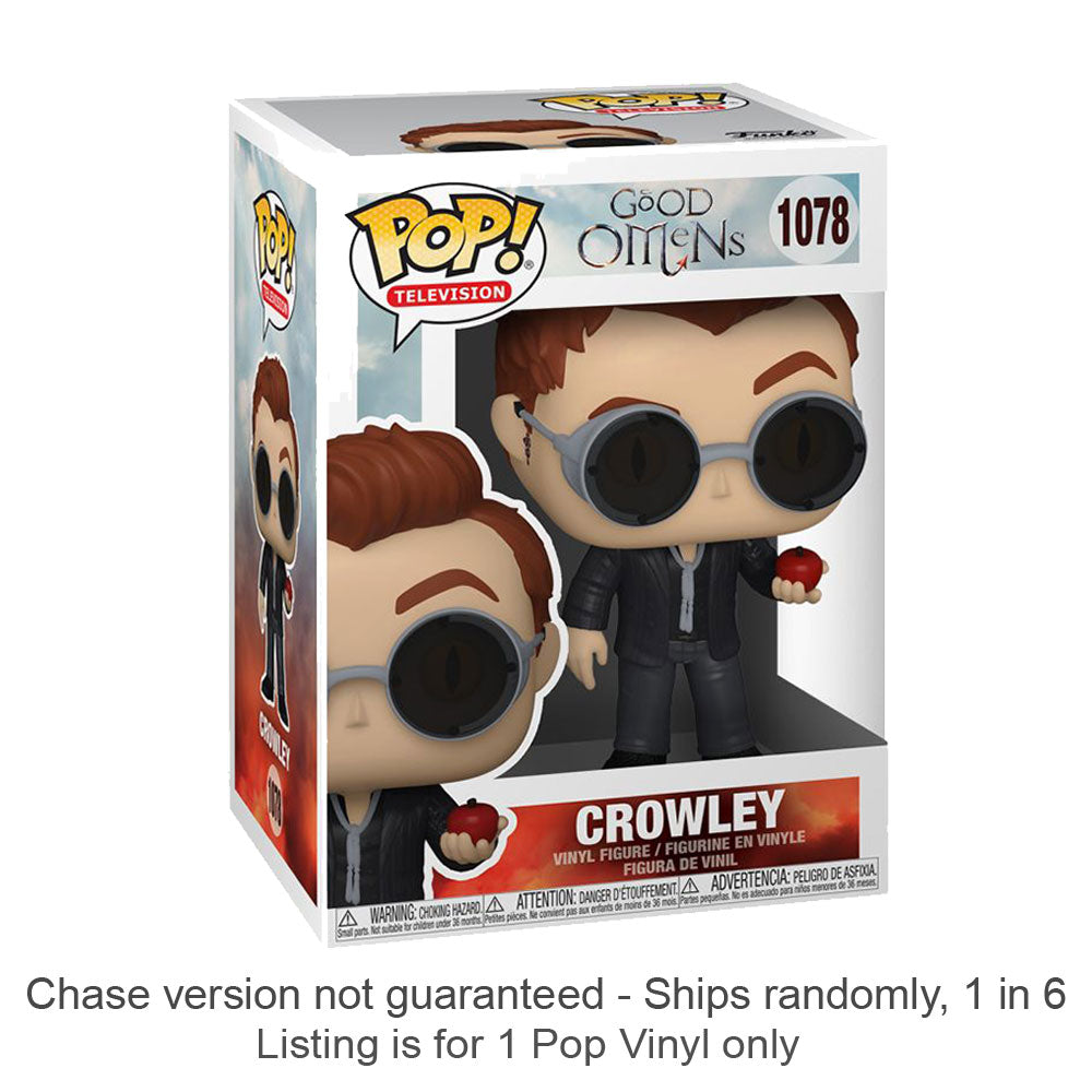 Good Omens Crowley Pop! Vinyl Chase Ships 1 in 6