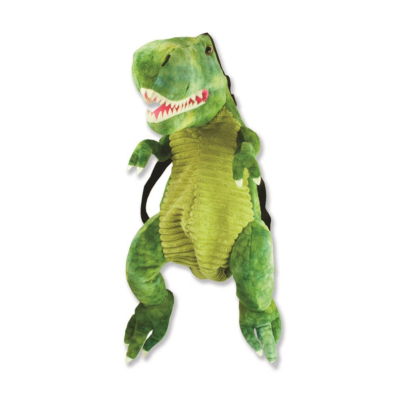 Johnco Green Dinosaur Backpack