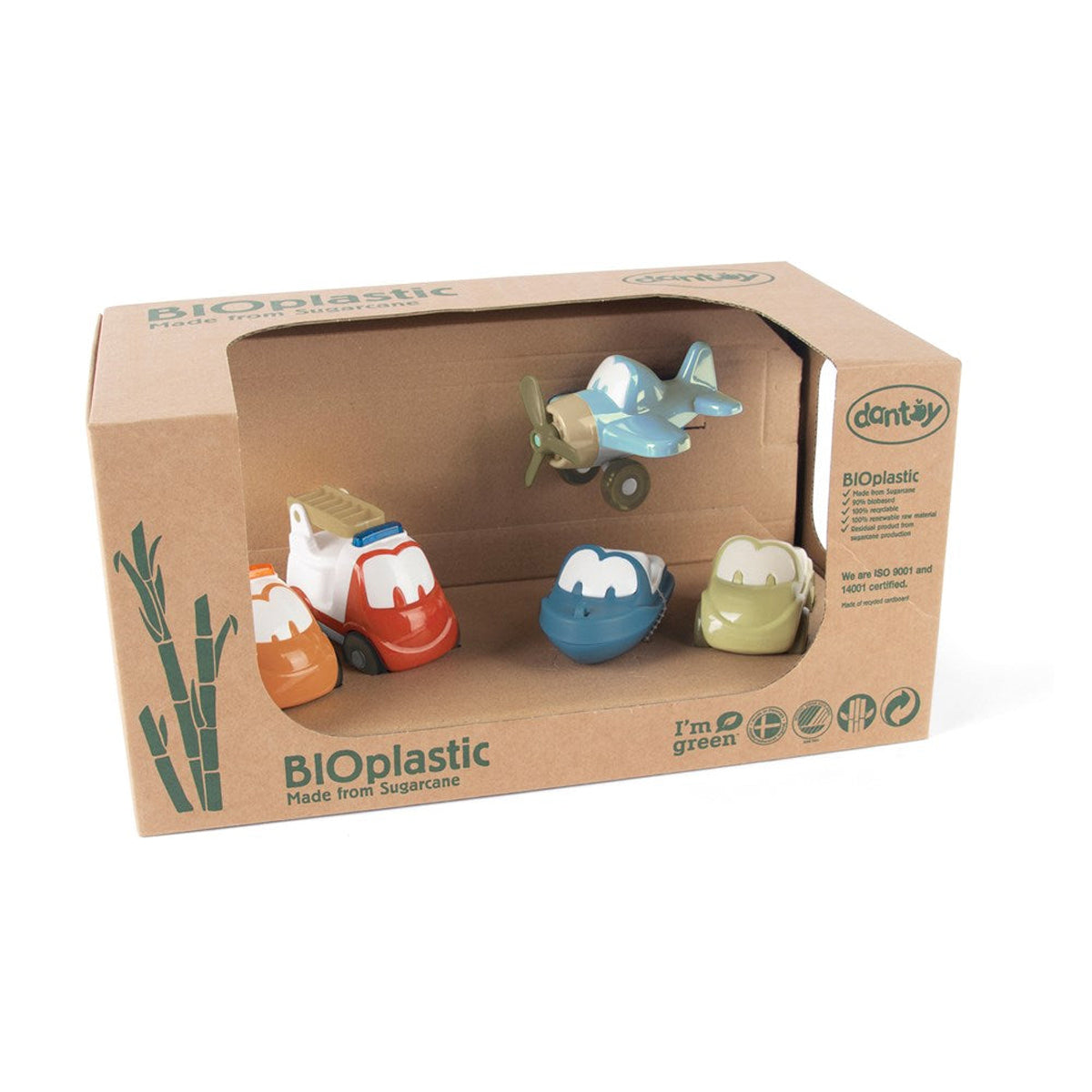 Dantoy BIOplastic Funcars set