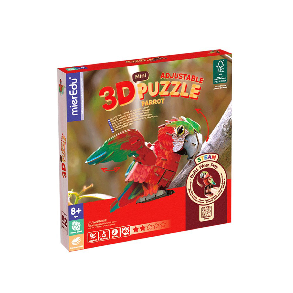 mierEdu Adjustable Mini 3D Puzzle