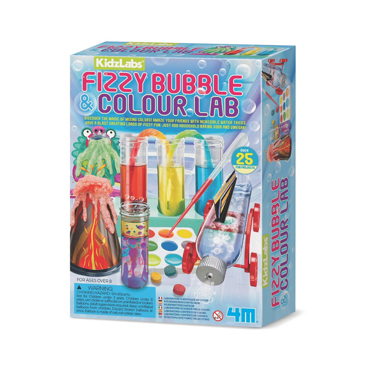 4M KidzLabs Fizzy Bubble and Colour Lab