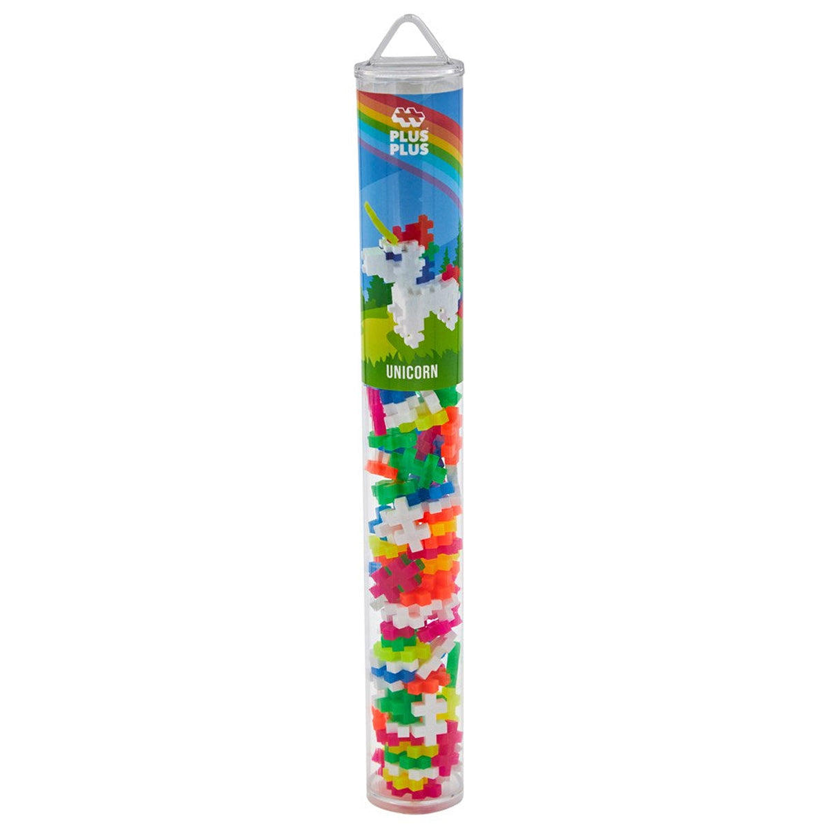 Plus-Plus Unicorn Building Blocks Tube 100pcs